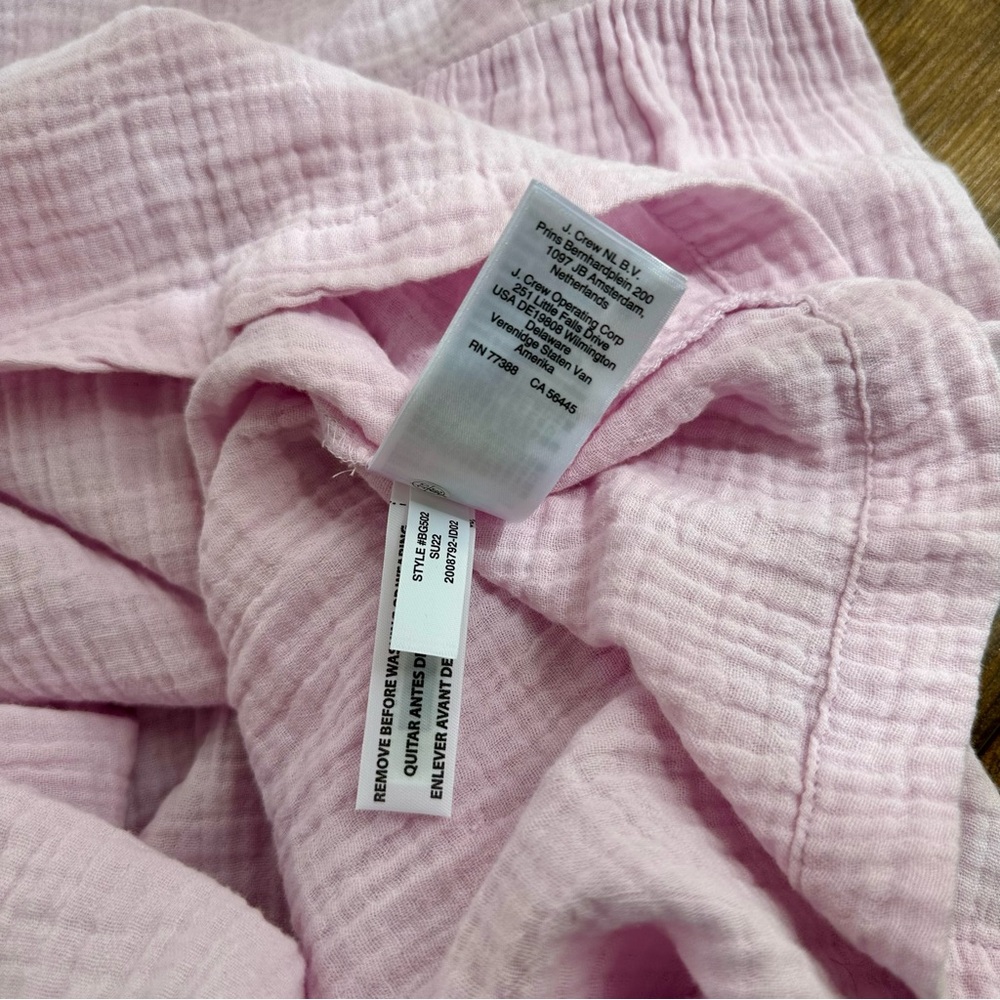 J. Crew Square Neck Soft Gauze Dress, Frosty Lavender,  Medium - Picture 16 of 16